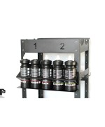 Suport pentru 5 recipienti 1L LITE - compatibila carucior detailing