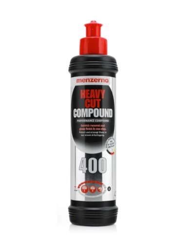 Menzerna Heavy Cut Compound 400 Performance Compound 250ml - Pasta polish abraziva