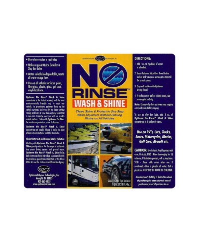 Optimum No Rinse Wash & Shine - ONR