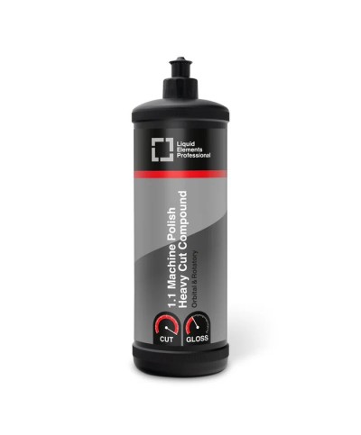 Liquid Elements Professional 1.1 Machine Polish Heavy Cut Compound 1L - Polish taiere mare Liquid Elements - 1
