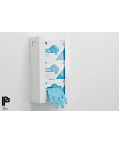 Suport pentru 3 cutii manusi de protectie White Poka Premium Equipment - 2